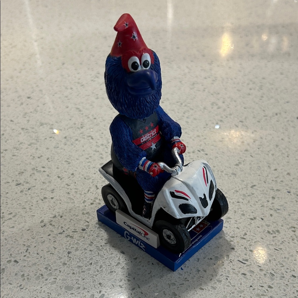 G-Wiz Bobble Head on an ATV